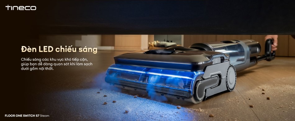 Máy hút bụi lau sàn khô ướt Tineco Floor One Switch S7 Steam